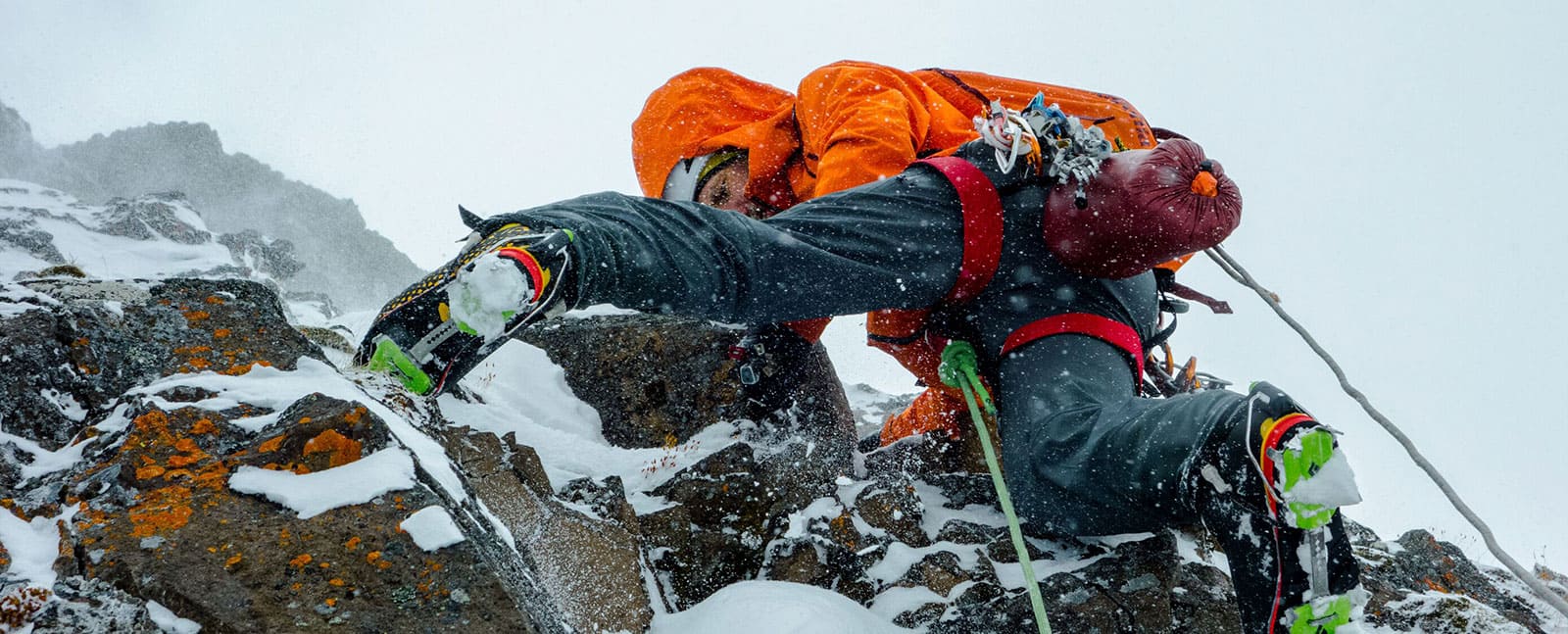 Escalada hombre