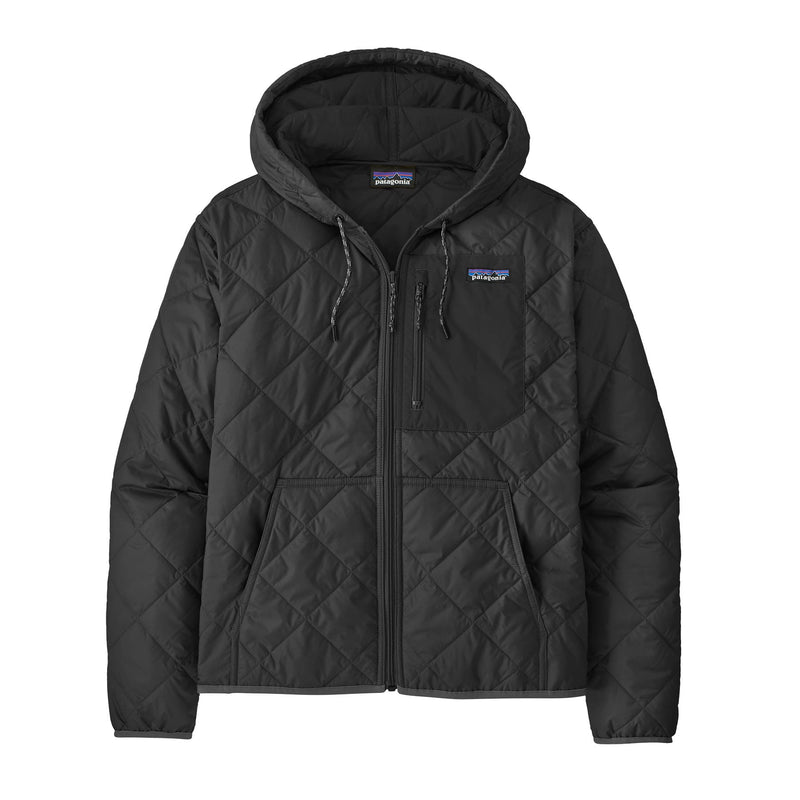 Campera Diamond Quilted Bomber Mujer | Front BLK