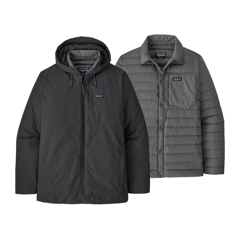 Campera Downdrift 3 en 1 Hombre | Front INBK