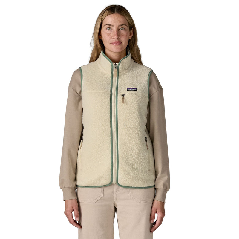 W's Retro Pile Vest | Back NTLE