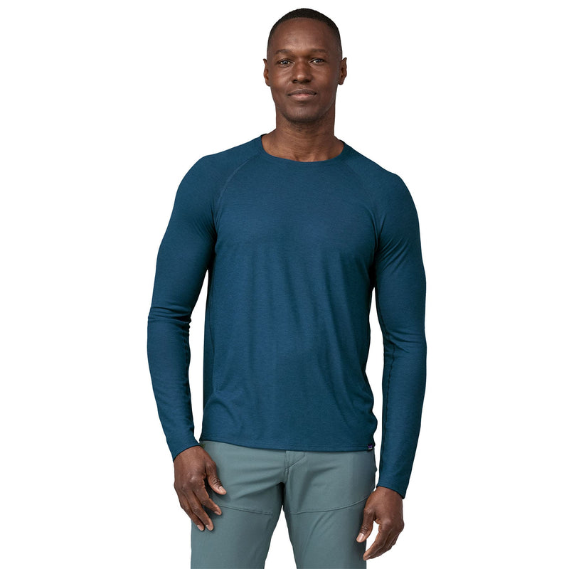 Remera L/S Cap Cool Trail Hombre | Back LMBE