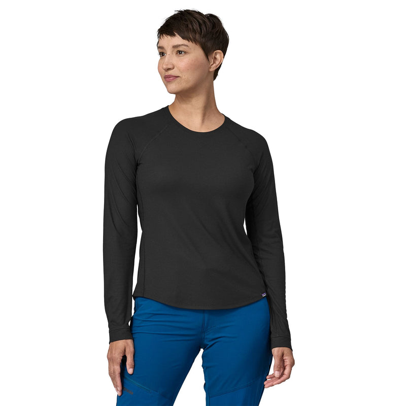 Remera Cap Cool Trail Mujer | Back BLK