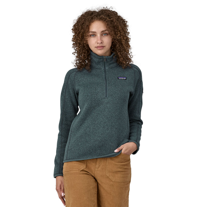 Buzo Better Sweater 1/4 Zip Mujer | Back NUVG