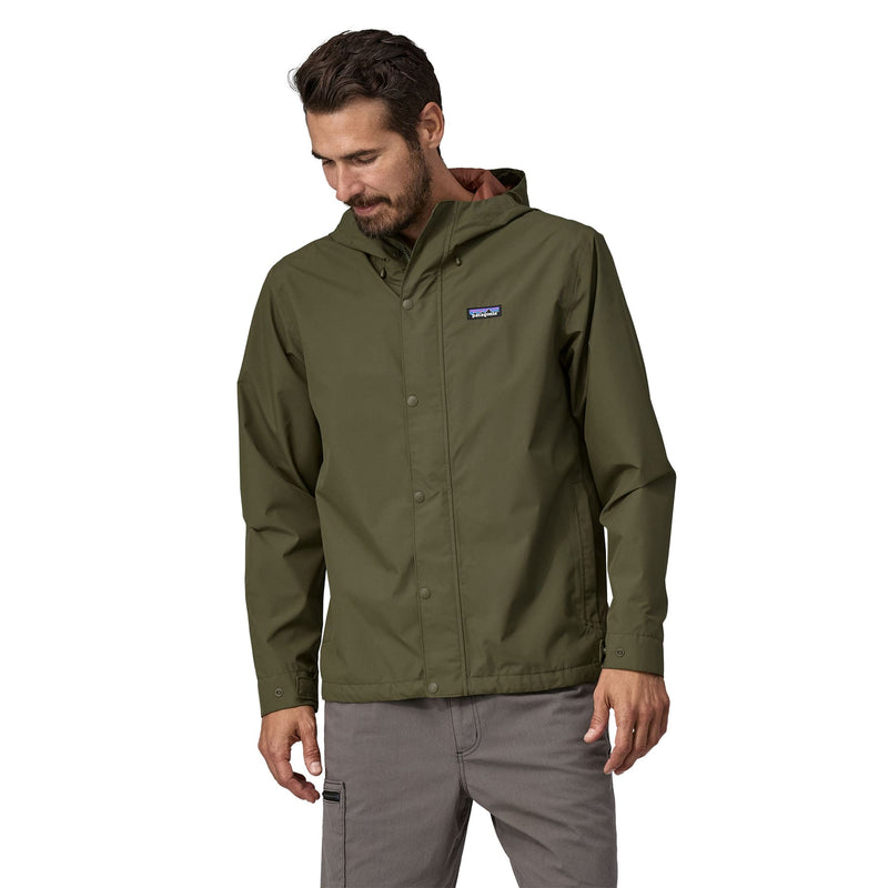 Campera Impermeable Jackson Glacier Hombre | Back BSNG