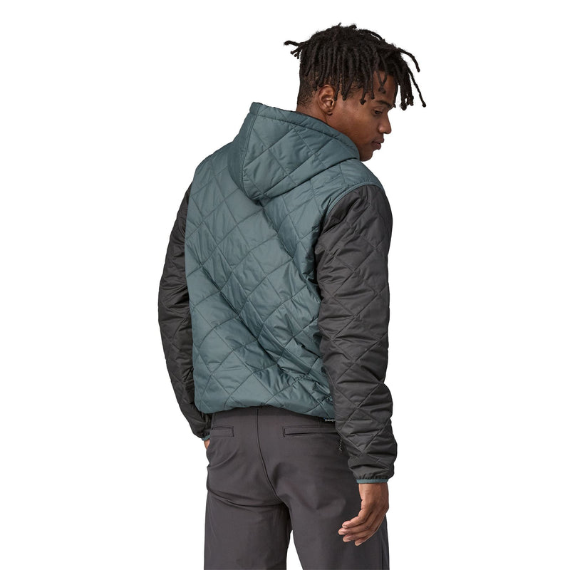 M's Diamond Quilted Bomber Hoody | NUVG