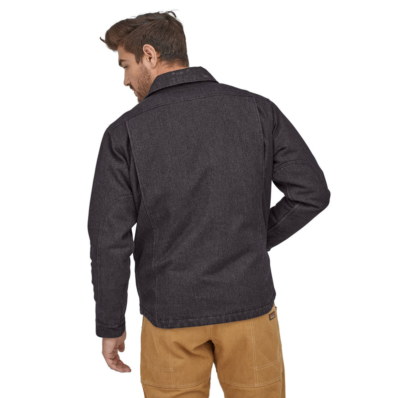 M's Iron Forge Hemp Canvas Ranch Jkt | Back INBK