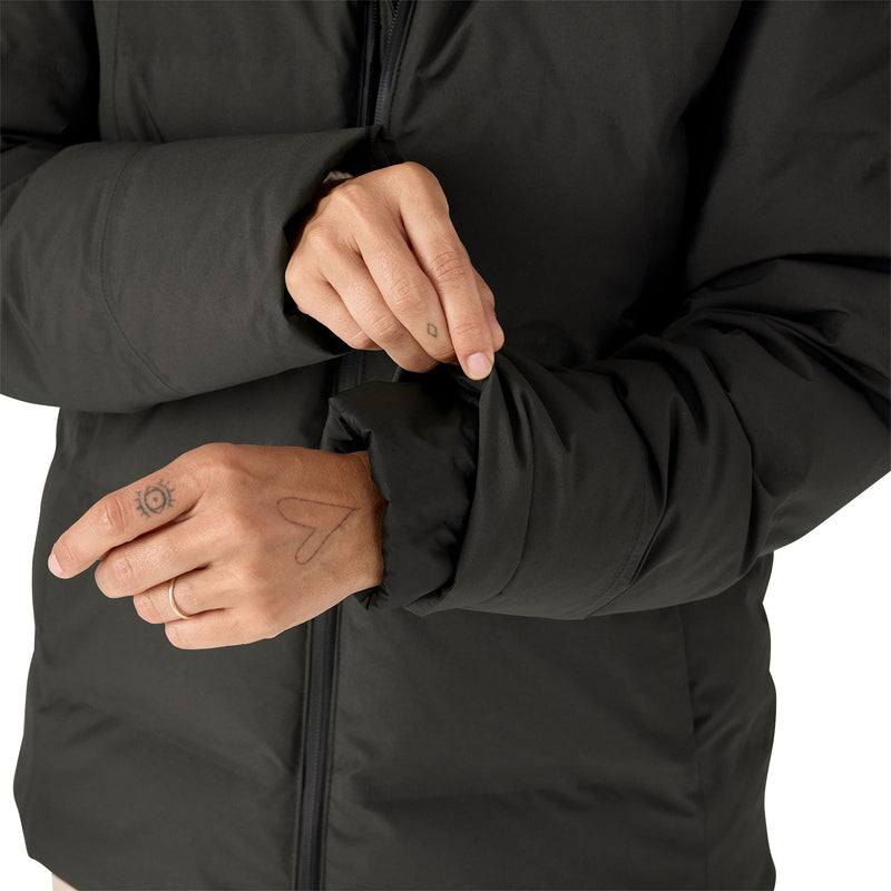 Campera Glacier Mujer| BLK