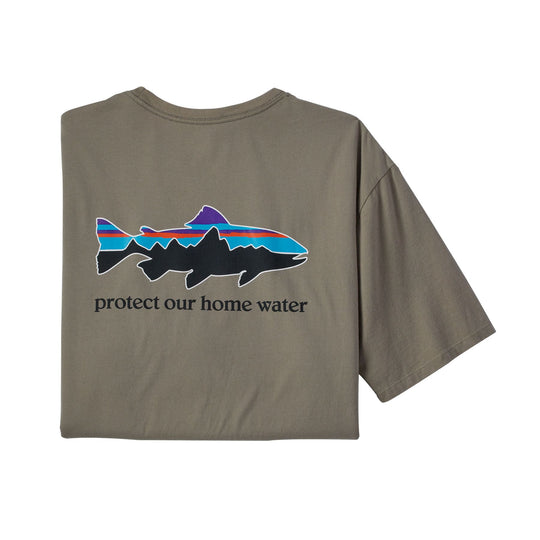 Remera Home Water Trout Hombre