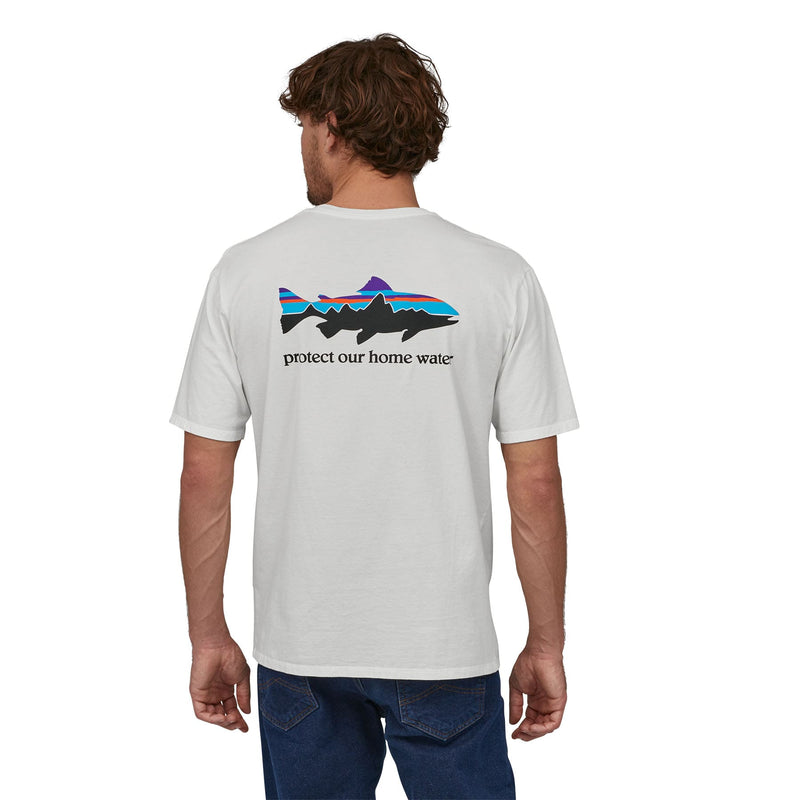 M's Home Water Trout Organic T-Shirt | WHI