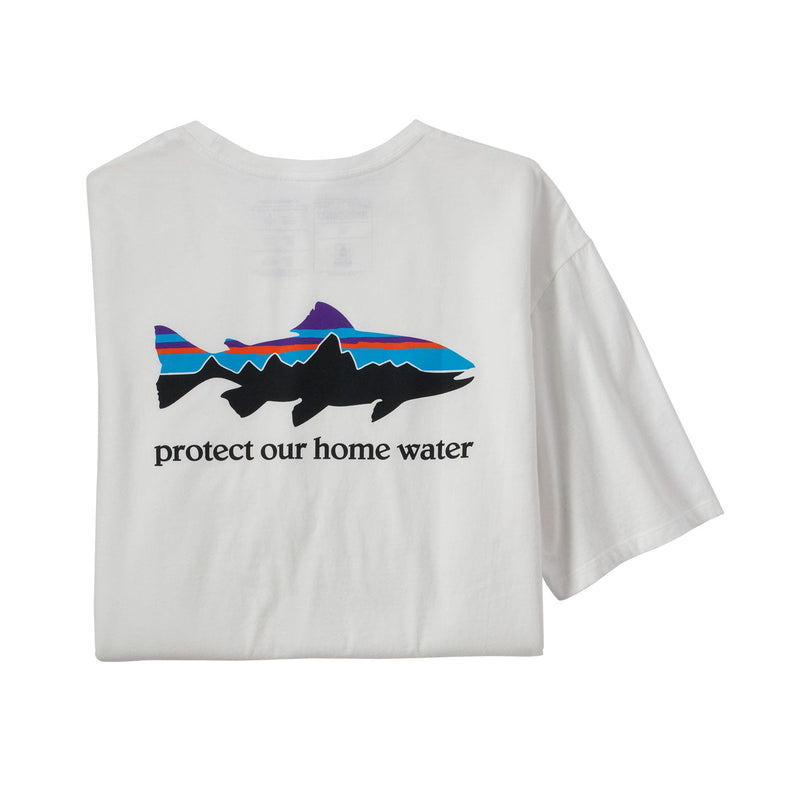 M's Home Water Trout Organic T-Shirt | WHI