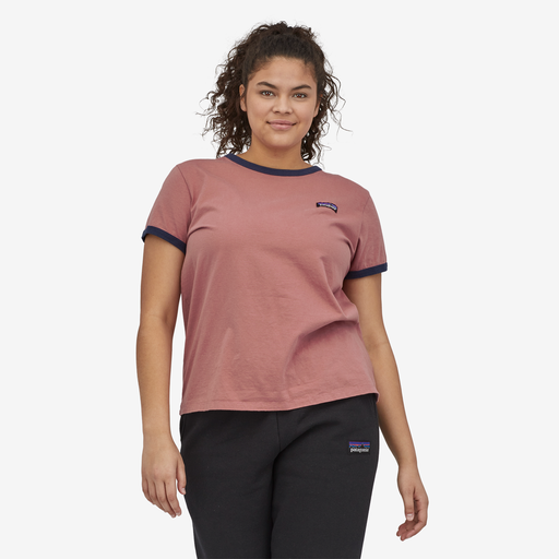 W's P-6 Label Organic Ringer Tee | Back LSPK