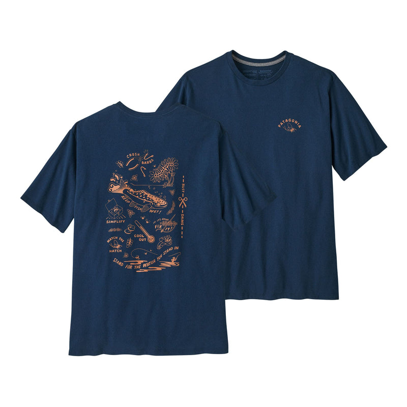 Remera Men's Action Angler Responsibili | Front TIDB