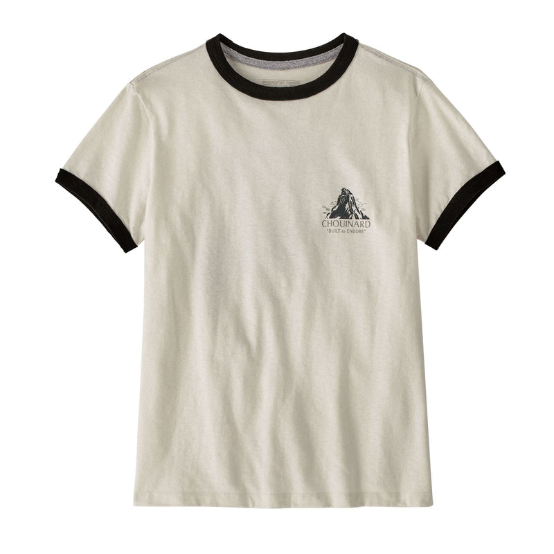 Remera Chouinard® Crest Ringer Responsibili Mujer | Front BCW
