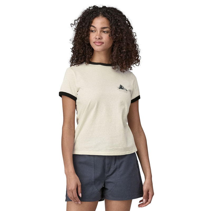 Remera Chouinard® Crest Ringer Responsibili Mujer | Back BCW