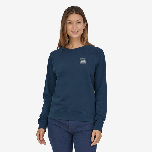Women's Alpine Icon Cotton Crew Sweatshirt | Back TIDB