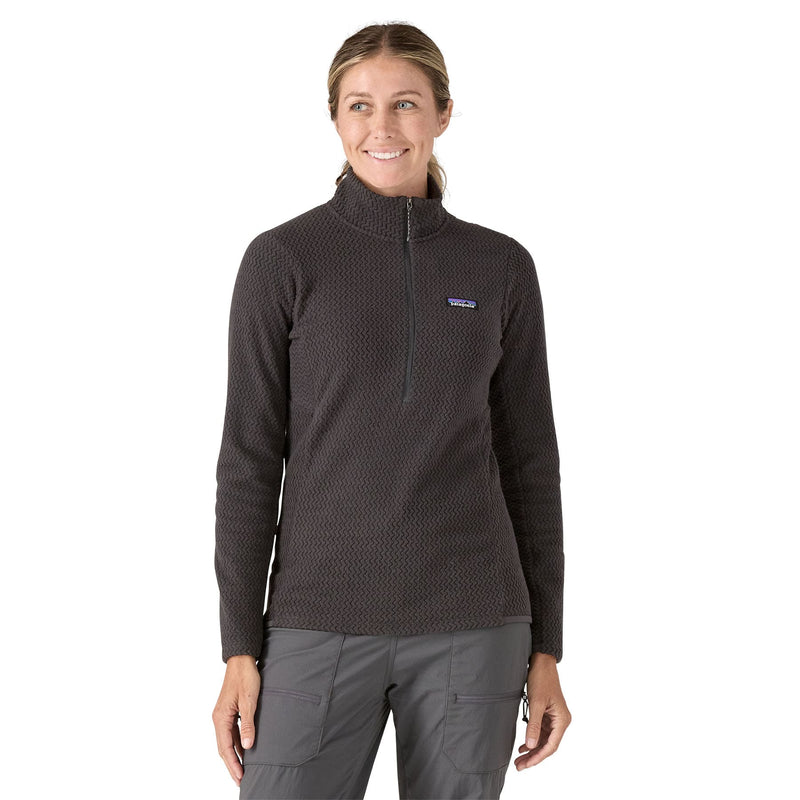 Buzo R1 Air Zip Neck Mujer | Back BLK
