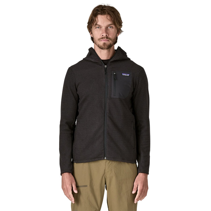 Campera R1 Air Full-Zip Hombre | Back BLK