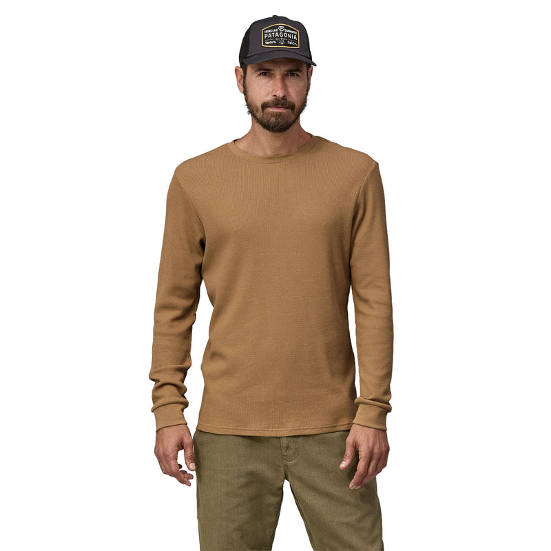 Remera Men's Work Waffle Crew | Back GRBN