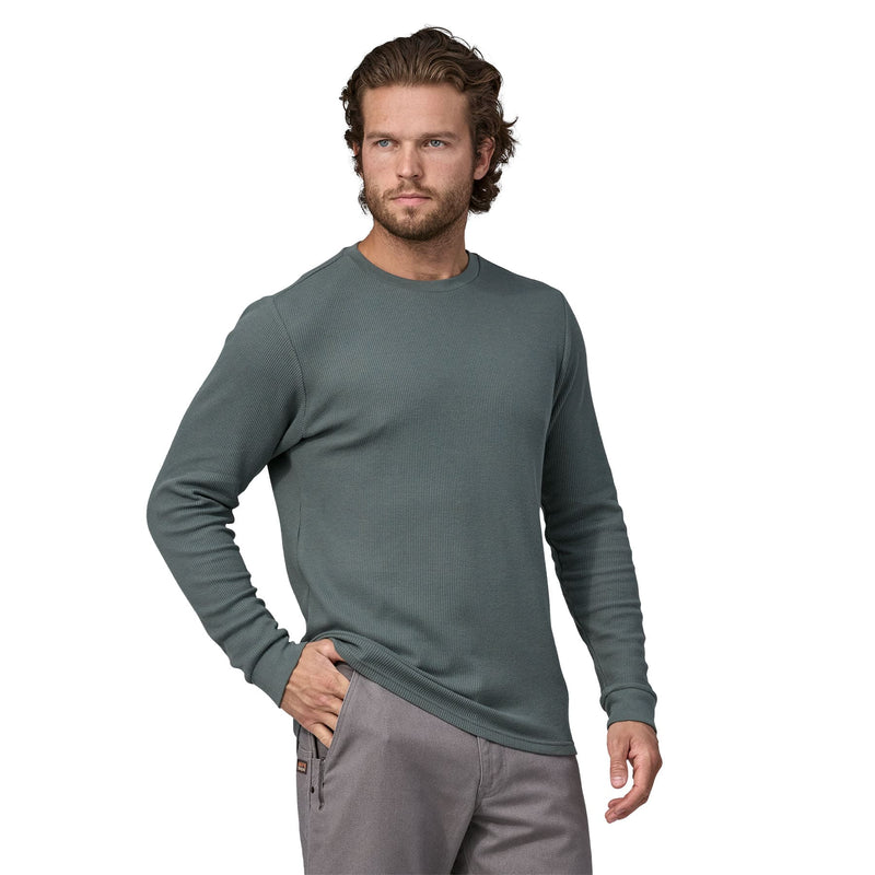 Remera Men's Work Waffle Crew | Back NUVG
