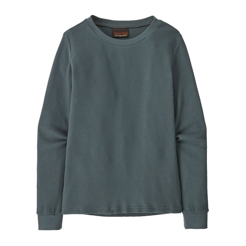 Remera Women's Work Waffle Crew | Front NUVG