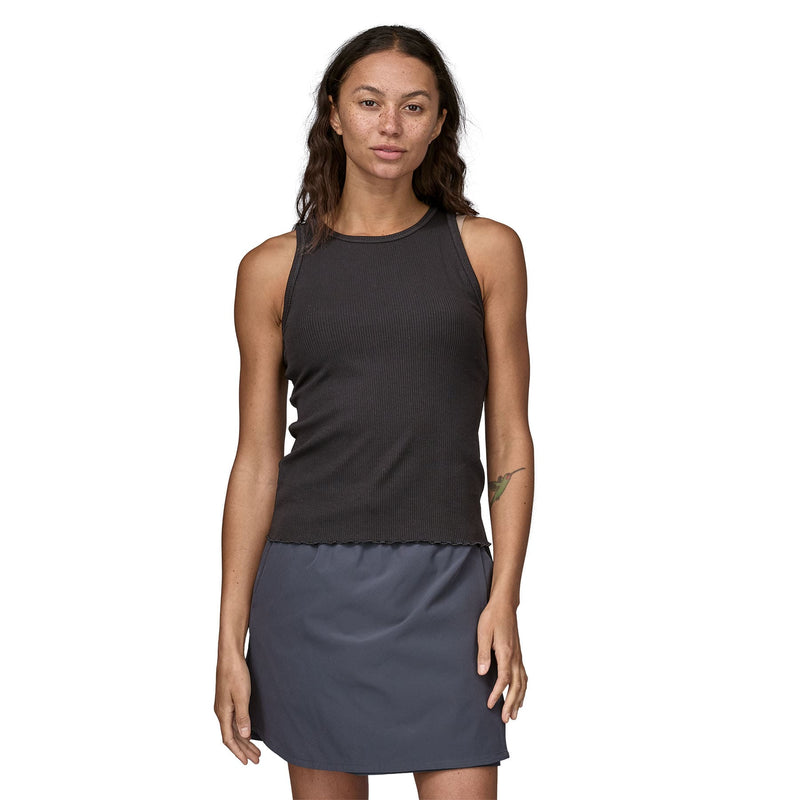 Remera Rib-Knit Tank Mujer | Back INBK 