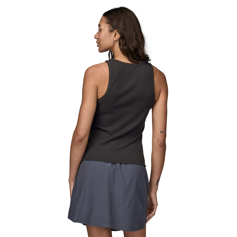 Remera Rib-Knit Tank Mujer | INBK 