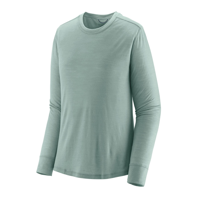 Remera L/S Cap Cool Merino Mujer | Front TMBL