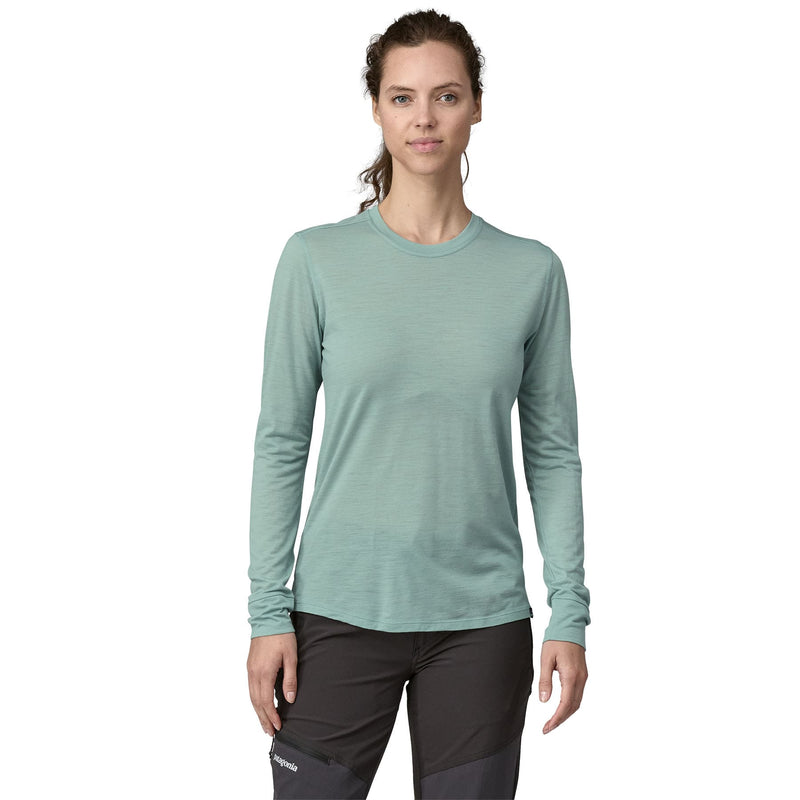 Remera L/S Cap Cool Merino Mujer | Back TMBL