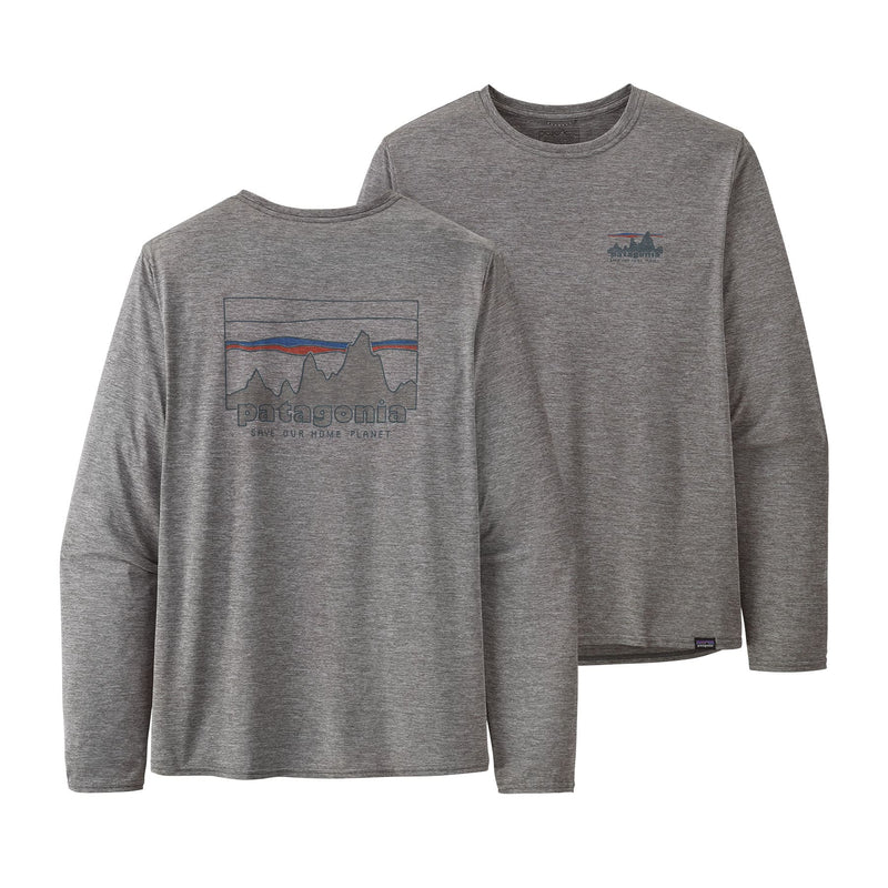 Men's Long-Sleeved Capilene® Cool Daily Graphic Shirt | Front SKFE