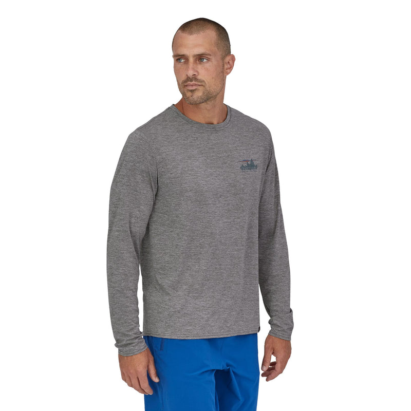 Men's Long-Sleeved Capilene® Cool Daily Graphic Shirt | Back SKFE