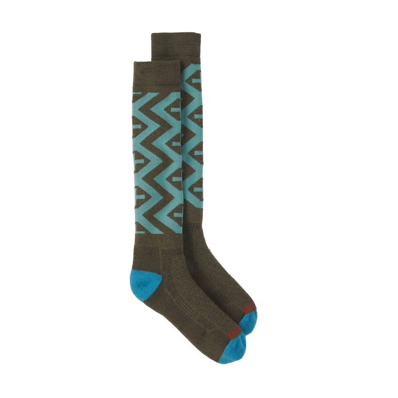 Heavyweight Merino Performance Knee Length Socks | Front PEBN