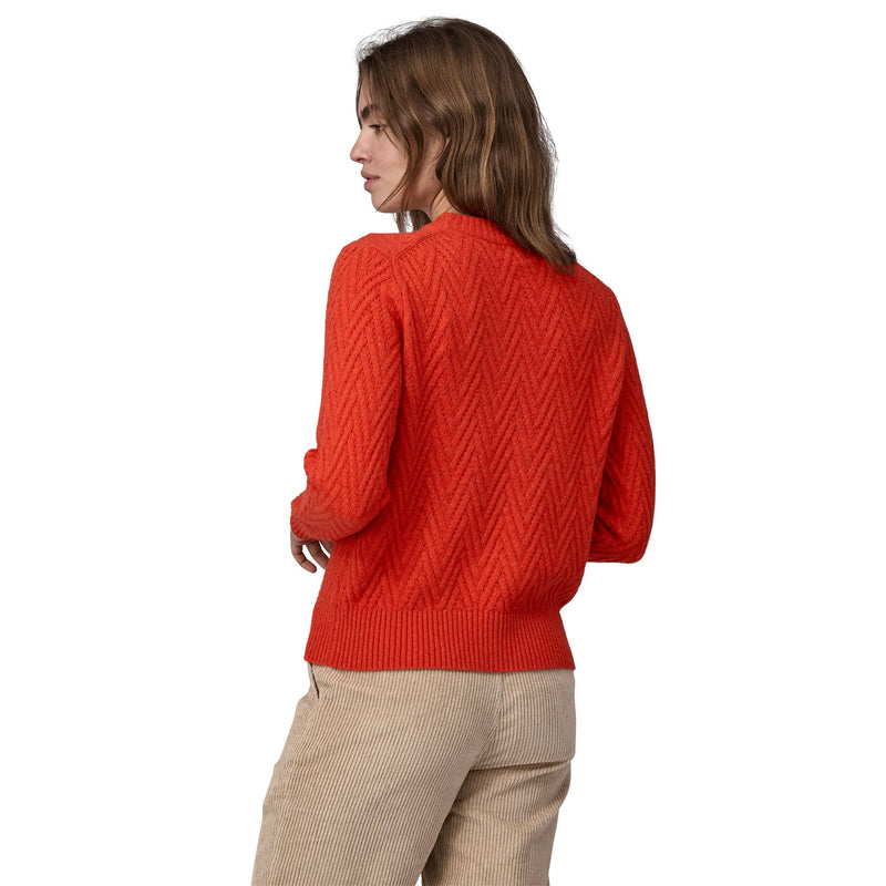 Sweater W's Recycled Wool Crewneck | TOPB | Back CHMR