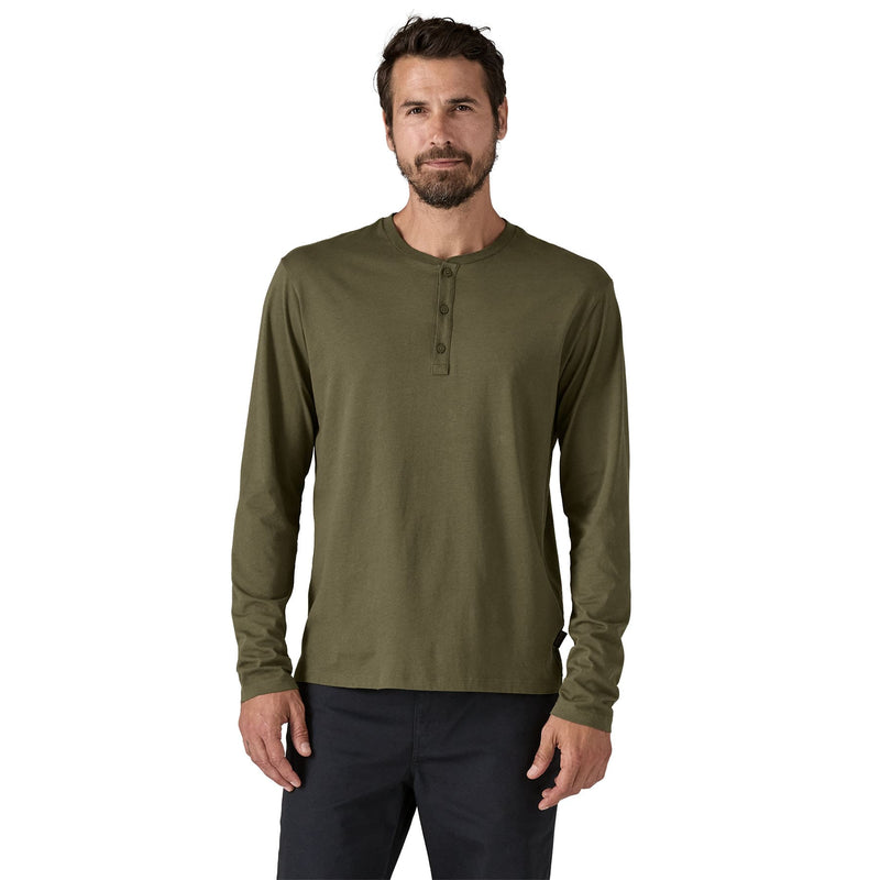 Remera Cotton LW Henley Hombre | Back BSNG