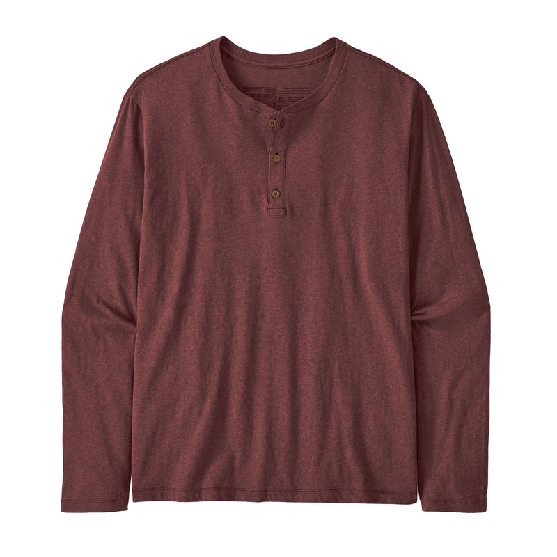 M's Cotton LW Henley | Front SEQR