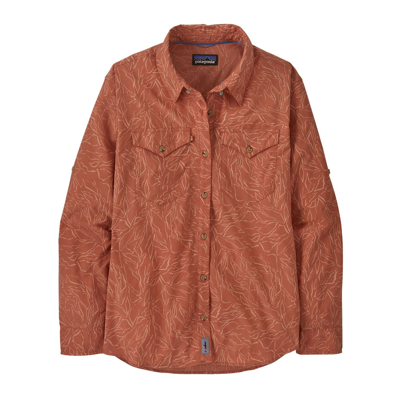 W's L/S Sun Stretch Shirt | Front OWSI