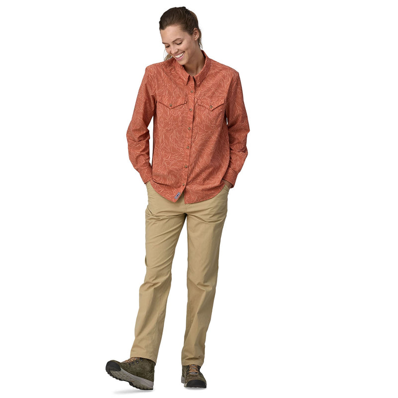 W's L/S Sun Stretch Shirt | Front OWSI
