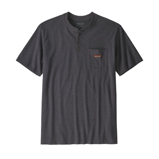 Remera Work Henley Pocket Hombre