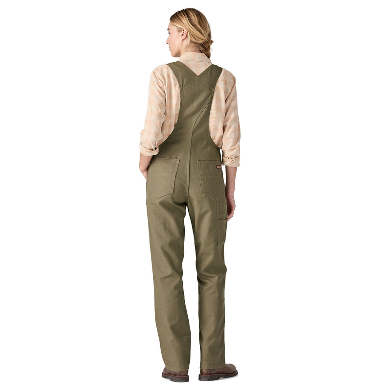 W's All Seasons Hemp Canvas Bib Overalls - Reg | TGRN