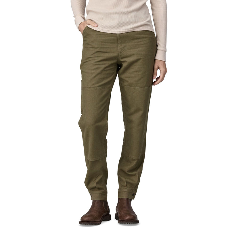 W's All Seasons Hemp Canvas Double Knee Pants - Reg | Back SKA