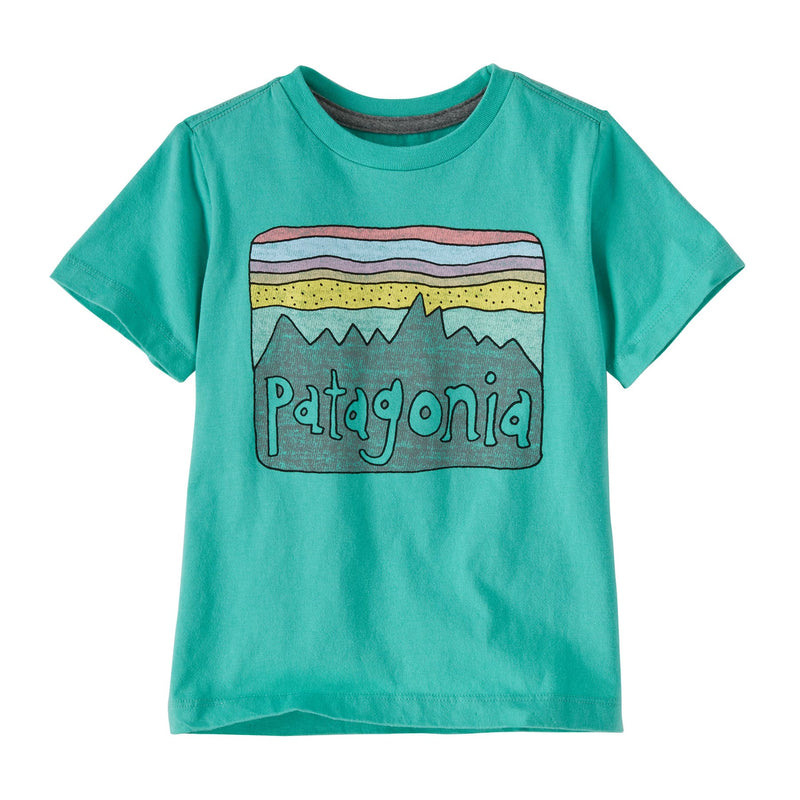 Baby Cotton Fitz Roy Skies T-Shirt | Front FRTL