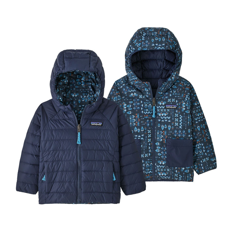 Baby Reversible Down Sweater Hoody | Front WATL