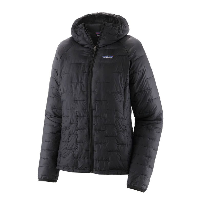 Campera W'S MICRO PUFF HOODY | Front BLK