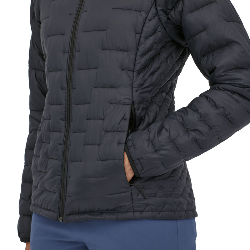 Campera W'S MICRO PUFF HOODY | BLK