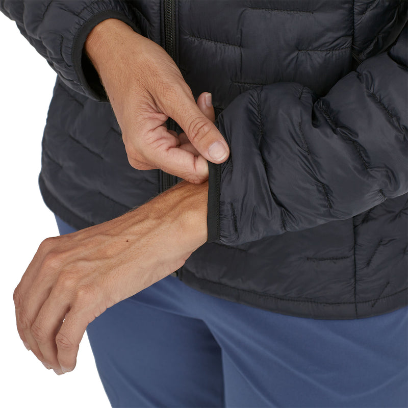 Campera W'S MICRO PUFF HOODY | BLK