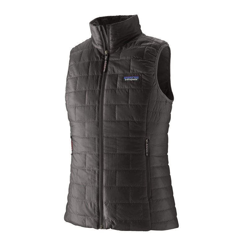 Chaleco Nano Puff Mujer | Front BLK