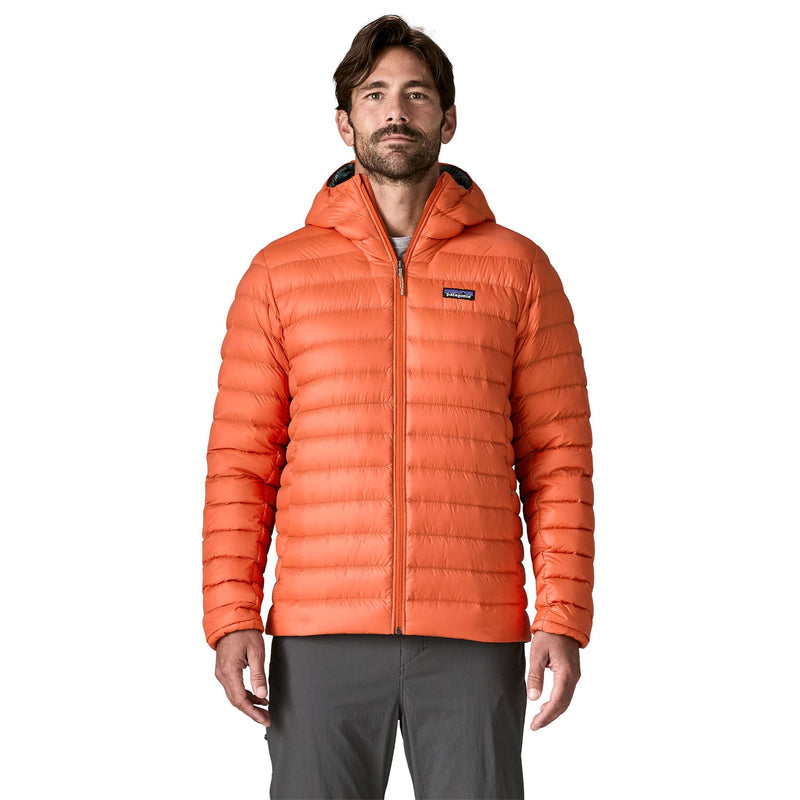 Campera Men's Down Sweater Hoody | Back CLOR