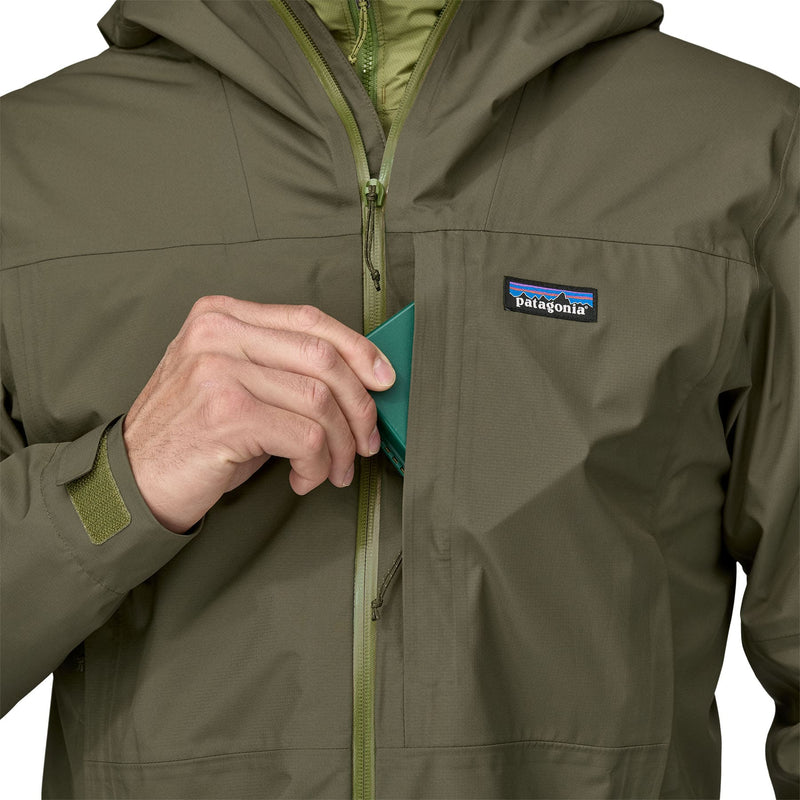 Campera Impermeable Boulder Fork Rain Hombre | BSNG