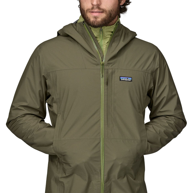 Campera Impermeable Boulder Fork Rain Hombre | BSNG