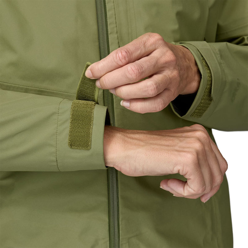 Campera Impermeable Boulder Fork Rain Mujer | BUGR