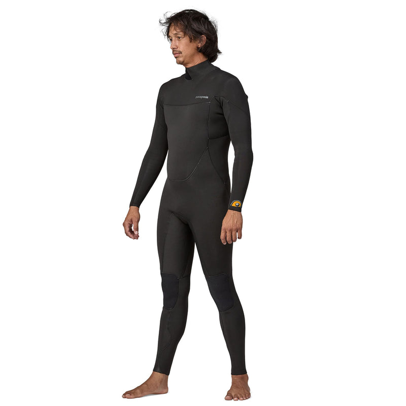 Traje de Agua R3® Yulex® Regulator® Back-Zip Hombre | BLK